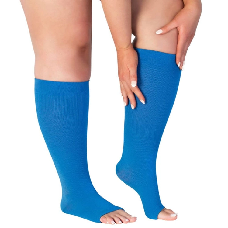 20-32mmhg Plus Size Compression Leg Sleeves for Varicose Veins